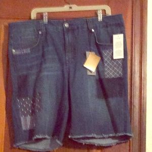 Seven7 jean Bermuda shorts